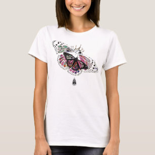 Camiseta 1PEACE "mariposa de la mariposa "