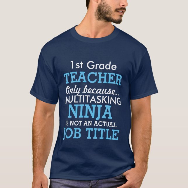 Camiseta 1r aprecio divertido del profesor de escuela (Anverso)