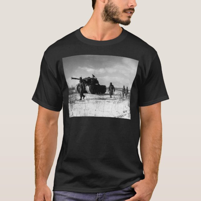 Camiseta 1r División de Marina que se mueve con el Chosin (Anverso)