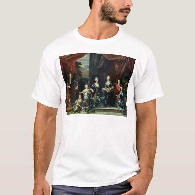 Camiseta 1r duque de Juan Churchill de Marlborough (Anverso)