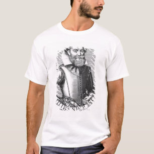 Camiseta 1r gobernador de capitán John Smith de Virginia