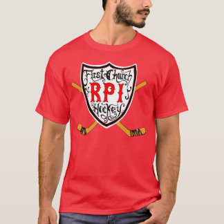 Camiseta 1r Iglesia del hockey de RPI