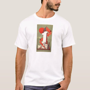 Camiseta "1r impresión del constructivismo de mayo"