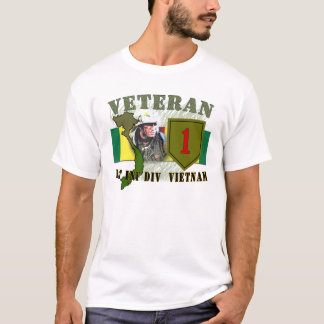Camiseta 1r Inf Div - Vietnam (ningún CIB)