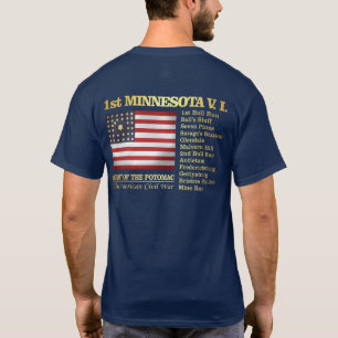 Camiseta 1r Infantería voluntaria de Minnesota (BH)