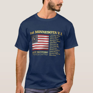 Camiseta 1r Infantería voluntaria de Minnesota (BH)