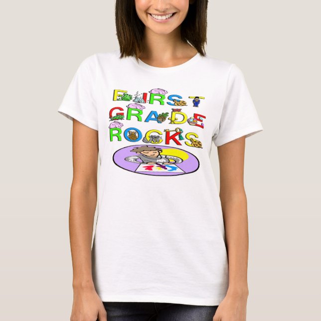 Camiseta 1r Rocas del grado (Anverso)