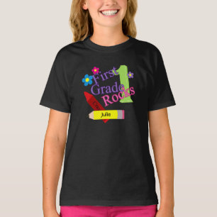 Camiseta 1r Rocas del grado para los chicas
