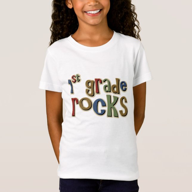 Camiseta 1r Rocas primeras del grado (Anverso)