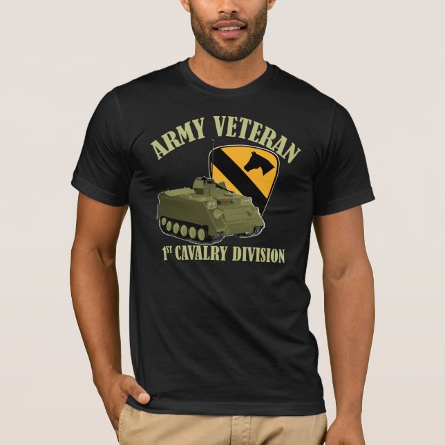 Camiseta 1r Veterinario de Cav - M113 APC (Anverso)