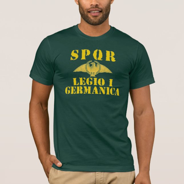 Camiseta 1ra legión de Germanica de 01 Julio César - Roma (Anverso)