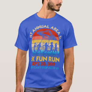 Camiseta 1st Annual Area 51 5k Fun Run Storm Squad Shirt
