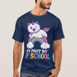 Camiseta 1st Grade back to school 2022 My first day of scho<br><div class="desc">1st Grade back to school 2022 My first day of school Cat T-Shirt .</div>