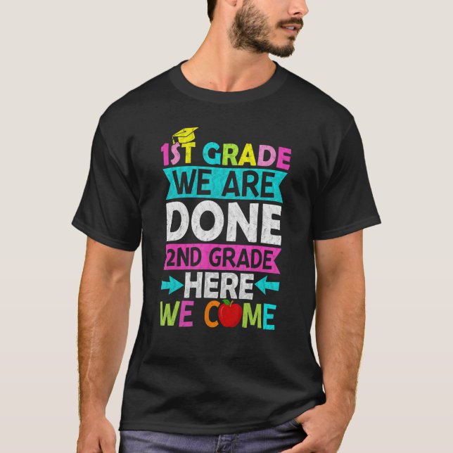 Camiseta 1st Grade Boys Girls Funny 2nd Grade Graduation (Anverso)