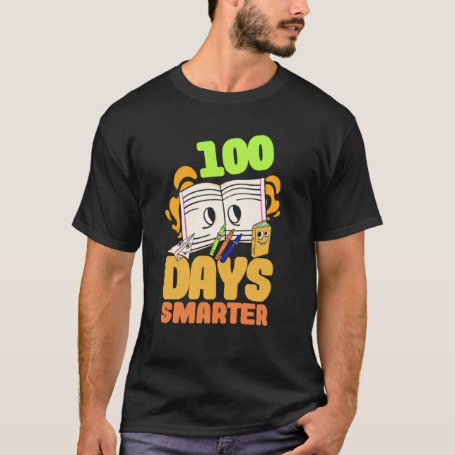Camiseta 1st Grade Child 100 days smarter pupil (Anverso)