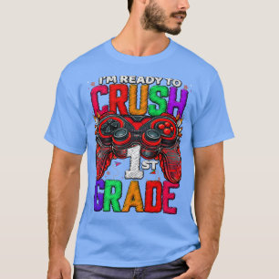 Camiseta 1st Grade Level Unlocked Game On 1st Grade Back To