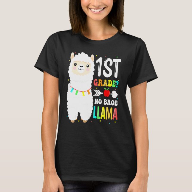 Camiseta 1st Grade Teacher Student Back To School No Prob L (Anverso)