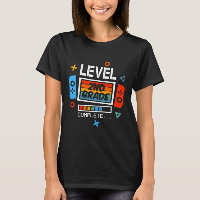 Camiseta 2º Grado Completado El Último Día Del Video Escola (Anverso)