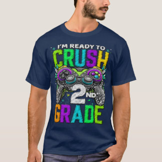 Camiseta 2º Grado Juego Desbloqueado De 2º Grado De Vuelta 