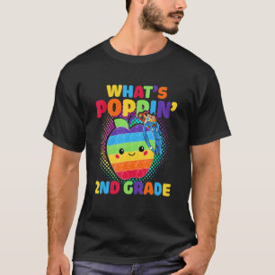 Camiseta 2º Grado Pop It Fidget Toy What's Poppin 2º Back