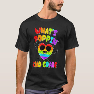 Camiseta 2º Grado Primer Día Del Colegio Pop It Push It Fid