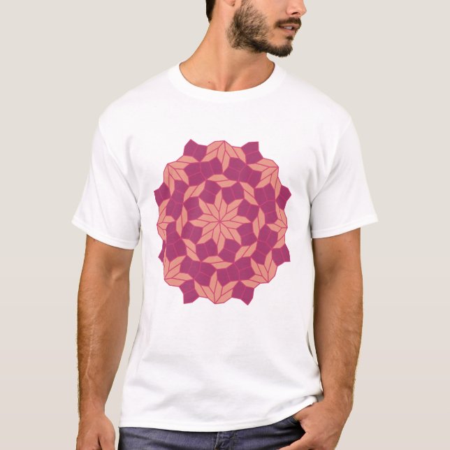 CAMISETA 2種類の凸五角形の8回回転対称テセレーション (Anverso)