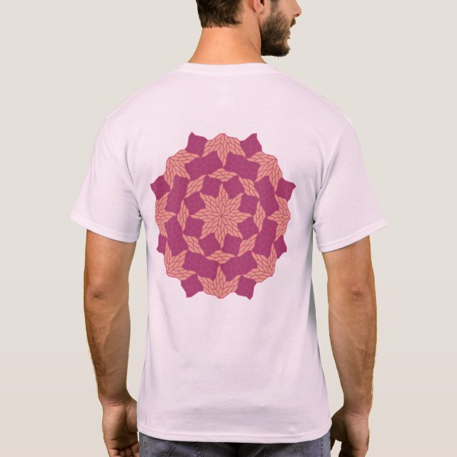 CAMISETA 2種類の凸五角形の8回回転対称テセレーション (Reverso)