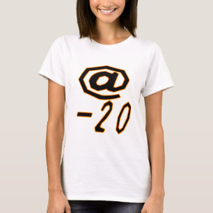 CAMISETA @－20