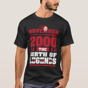 Camiseta 2000 El nacimiento de las leyendas 19 años 19º día