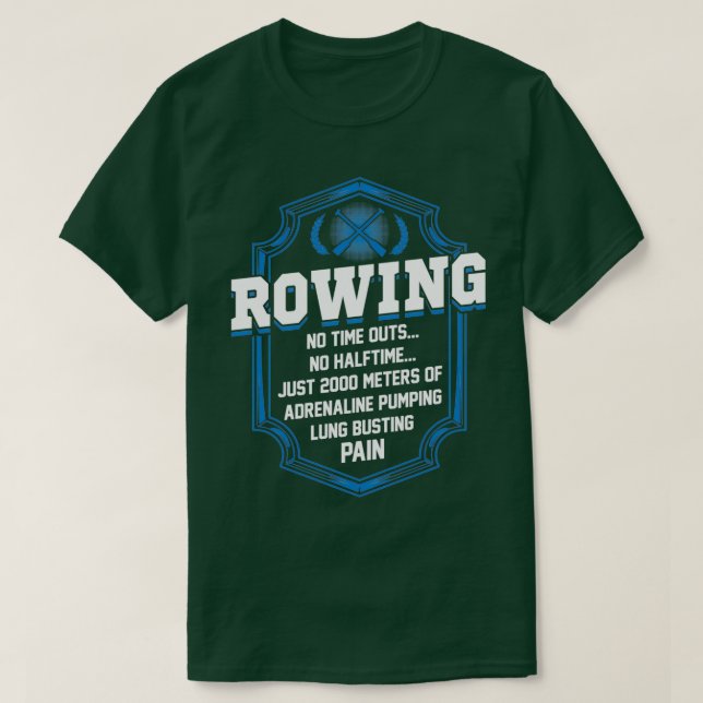 Camiseta 2000 Meters Rowing (Diseño del anverso)