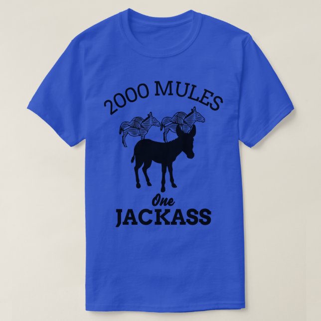Camiseta 2000 Mules One Jackass (Diseño del anverso)