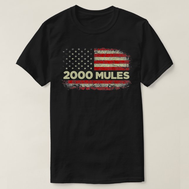 Camiseta 2000 Mules Vintage (Diseño del anverso)
