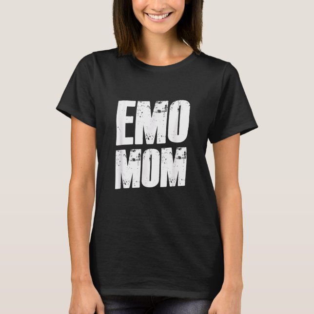 Camiseta 2000s 00s EMO Mamá   EMO Punk (Anverso)