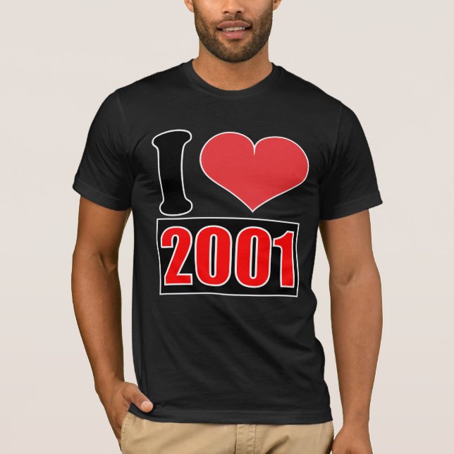 Camiseta 2001 (Anverso)