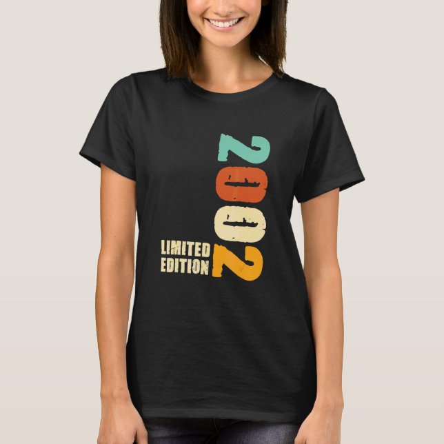 Camiseta 2002 2002 Nacido en 2002 (Anverso)