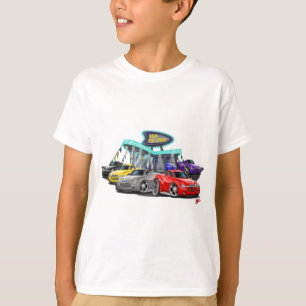 Camiseta 2003-06 escena del concesionario de coches de SSR