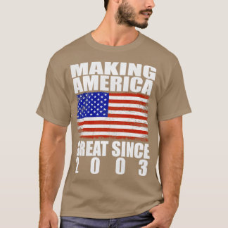 Camiseta 2003 Haciendo de Estados Unidos un gran nacimiento