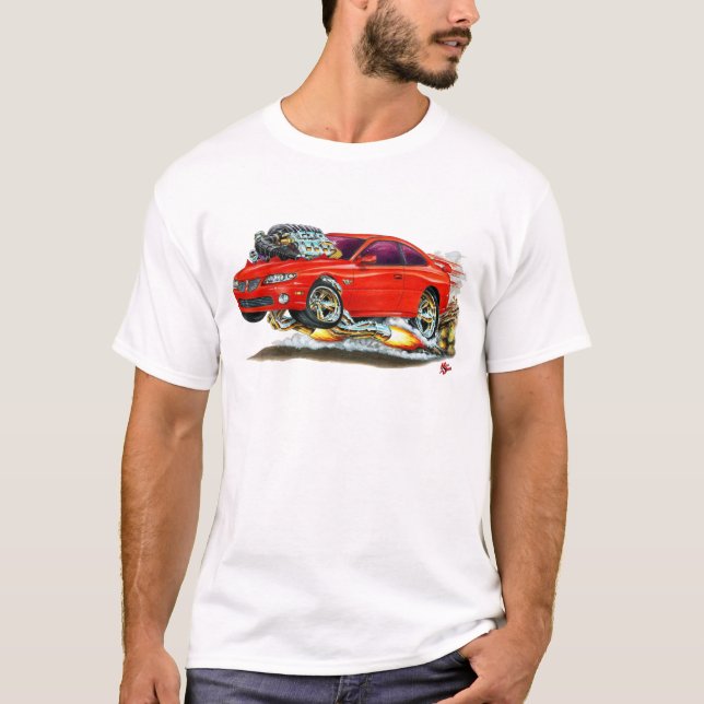 Camiseta 2004-06 coche del rojo de GTO (Anverso)