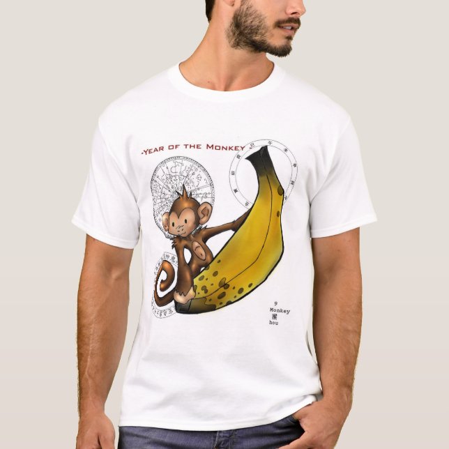 Camiseta ¡2004 años del mono! (Anverso)