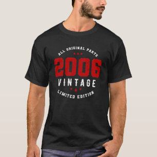Camiseta 2006 All Original Parts, Limited Edition, Vintage