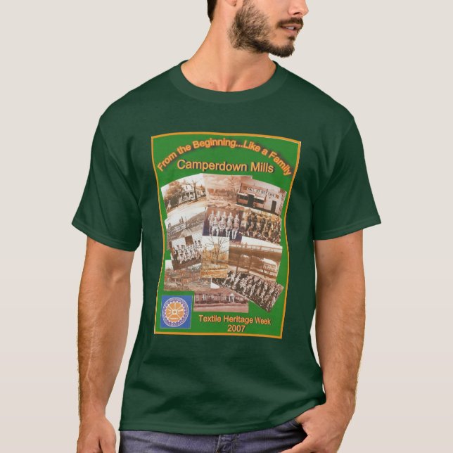 Camiseta 2007 del collage de Camperdown (Anverso)