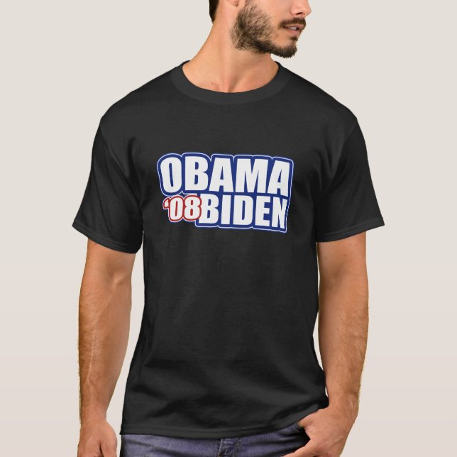 Camiseta 2008 de Barack Obama Joe Biden (Anverso)