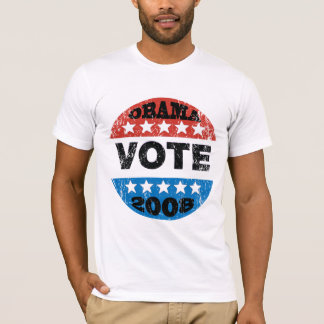 Camiseta 2008 del voto de Obama