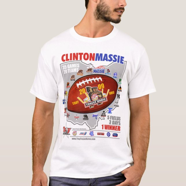 Camiseta 2009 Trojan Horse - Clinton Massie (Anverso)