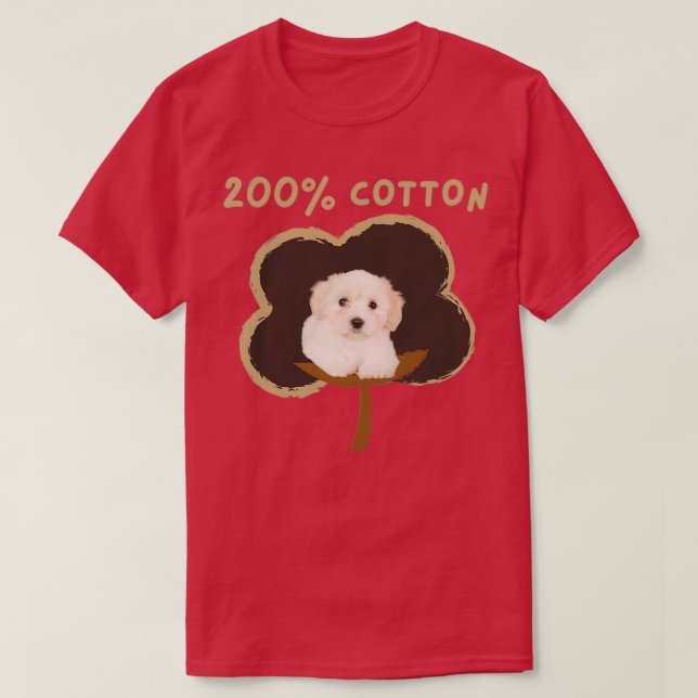 Camiseta 200 cotton Cute Funny Gift for Coton de Tulear Own (Diseño del anverso)