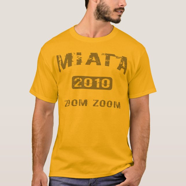 Camiseta 2010 de Miata (Anverso)