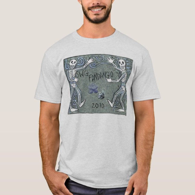 Camiseta 2010 del fandango de los juegos del (Anverso)