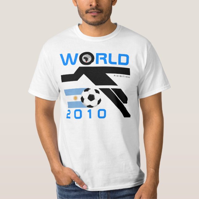 Camiseta 2010 del mundial de la Argentina (Anverso)