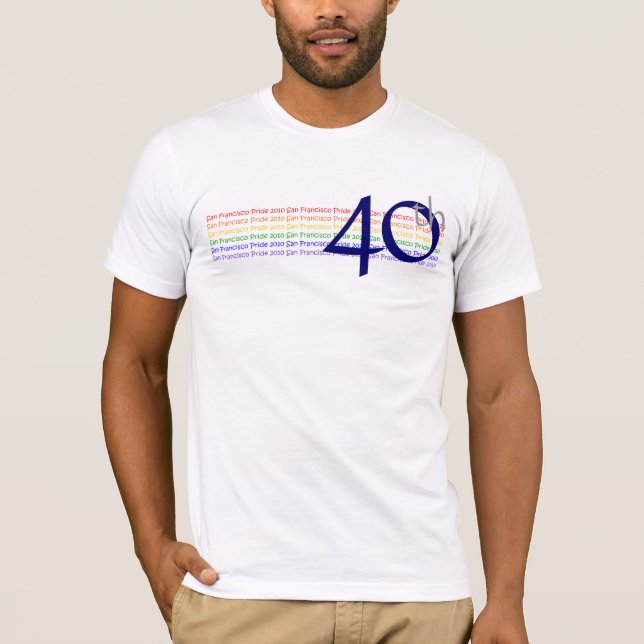 Camiseta 2010 del orgullo de San Francisco (Anverso)