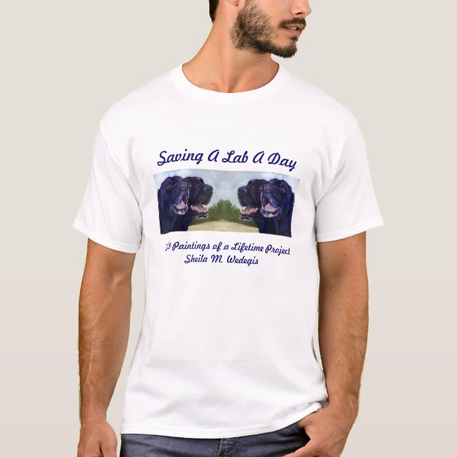 Camiseta 2010 que ahorra un laboratorio al día… (Anverso)